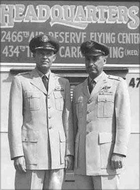 Colonel Dennison and LTC Salter